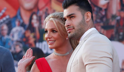 Britney Spears and Sam Asghari  